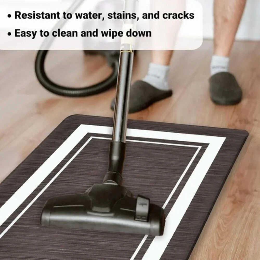 New Anti-Fatigue Kitchen Mat Set, Cushioned, Non-Slip, Waterproof, Washable